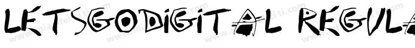 LetsgoDigital Regula字体转换